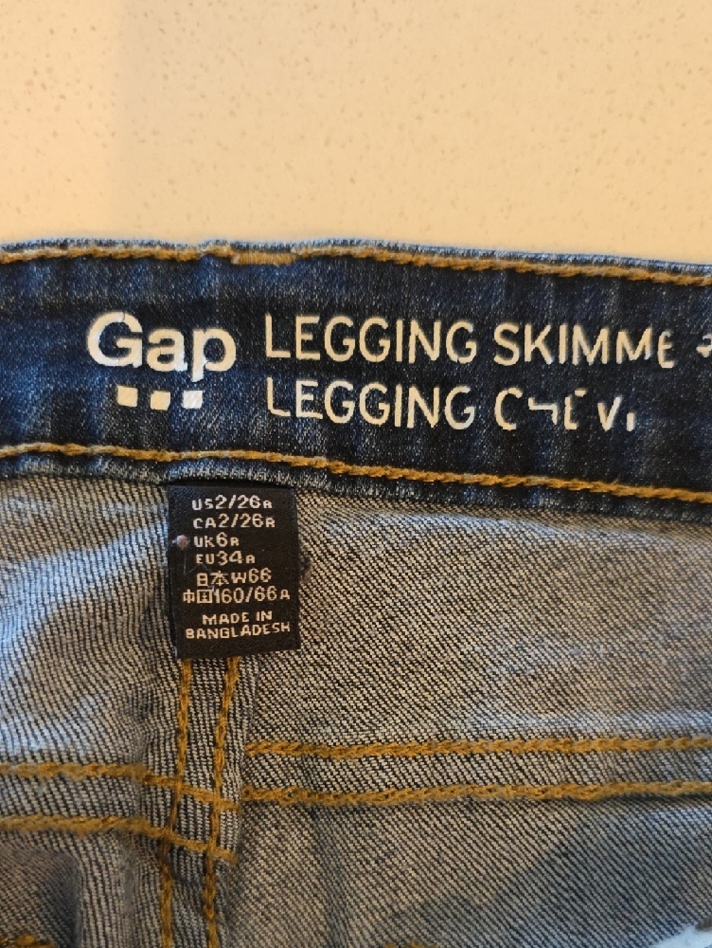 3 Pair Women's Skinny Jeans in Dark Blue Denim - Picture 4 of 9